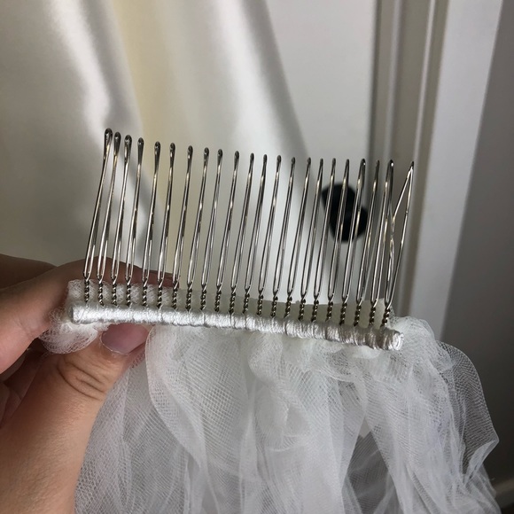 David’s Bridal Strapless High-Low Wedding Dress 6 - Picture 6 of 9